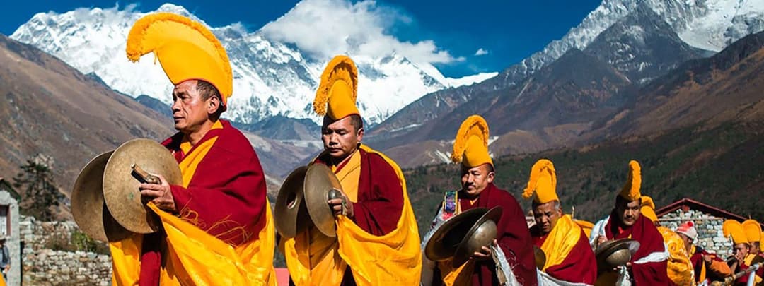 Everest with Mani Rimdu Festival