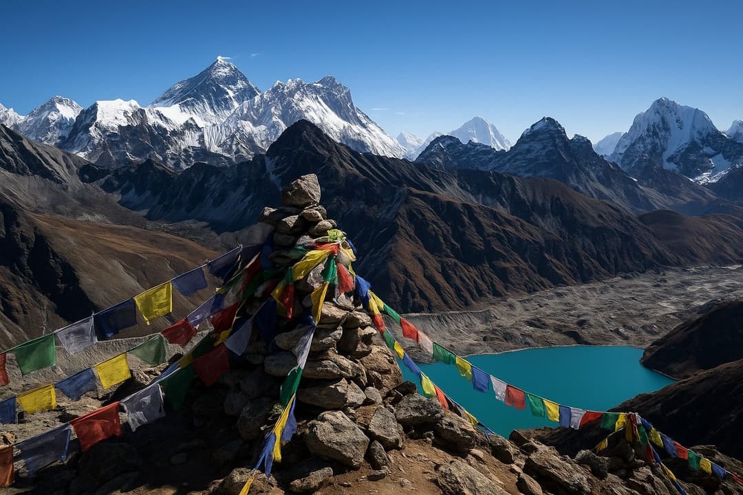 photo taken during three pass trek